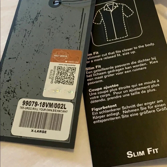 Harley-Davidson Men’s T-Shirt CrewNeck Roll Your Own Graphic Tee New - Picture 7 of 12